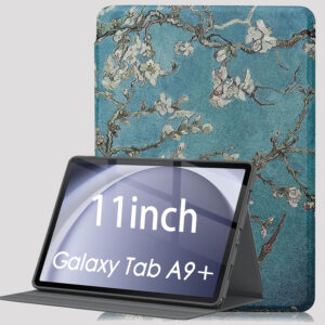 Galaxy Tab A9+ Plus 5G Case, Multi-Angle Stand Cover Compatible with Samsung Galaxy Tab A9+/A9 Plus 11 Inch 2023 Model