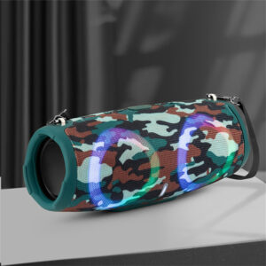 Portable Waterproof 100W High Power Bluetooth Speaker RGB Colorful Light Wireless Subwoofer 360 Stereo Surround TWS FM Boom Box