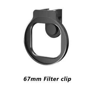 67mm Metal Phone Filter kit Cold Shoe Mount Lens Starlight Black Mist VND CPL for iPhone Pro Max Samsung Android HUAWEI Xiaomi