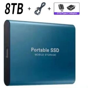 SSD 2tb external hard drive 1TB portable external SSD Mini Hard Disks High-speed Drive External Solid State Hard Drive New
