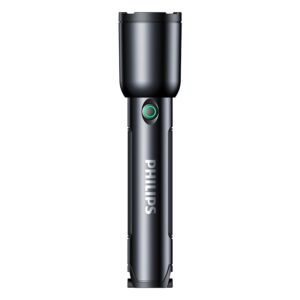 Philips 2024 New Portable Flashlight Rechargeable 4 Modes Multifuntion Portable Bright Flashlights For Camping Self Defense
