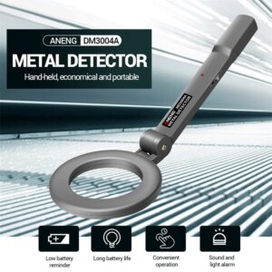 MD1007 Metal Detector Underground Professional High Accuracy Metal Finder Search Finder Gold Detector Treasure Hunter Digger