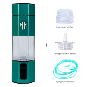 Max 6000 PPB The 7th Generation Updation Bluevida SPE&PEM High Hydrogen Water Generator Bottle With Inhalation Kit & Adapter