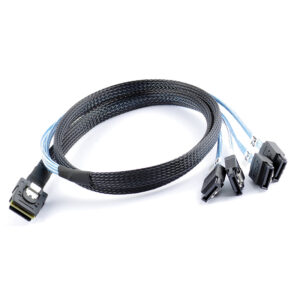 MINI SAS 36P SFF 8087 to 4 SATA3 6G Array Card 1 Change 4 Data Connection Server Cables