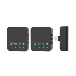 Wireless Lavalier Microphone Portable Audio Video Recording Mini Mic for iPhone Android Phone Outdoor Live Broadcast K Song Mic
