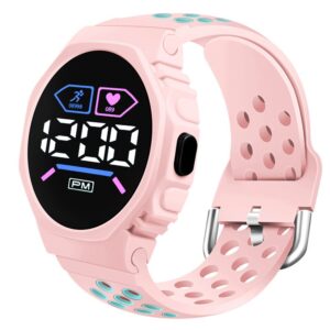 M1 New LED Electronic Watch Non Intelligent Rainbow Digital Outdoor Sports Men And Women Fashion Meters Student