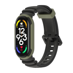 For Mi Band 7 6 5 Strap For Xiaomi Mi Band 7 Wrist Strap Correa Watch Replacement Soft TPU Silicone Miband 7 6 5Bracelet