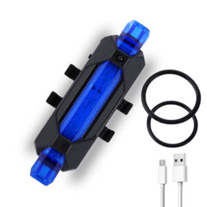 Bike Tail Light USB Rechargeable LED Bright Rear Red Bike Light Cycling Safety for Night Riding Lighting Back Bicycle Taillights