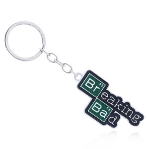 Classic TV Breaking Bad KeyChain Movie Letter Logo Metal Key Chain For Women Men Car Keyring Chaveiro Jewelry Gift
