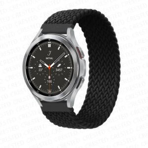 Braided Solo Loop band for Samsung Galaxy watch 5/6/4 44mm 40mm/4 classic 42 46mm Watchband 22 20mm correa Galaxy 5 45mm strap
