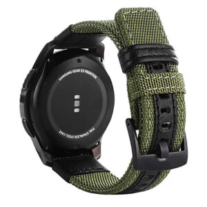 strap For Samsung Galaxy watch 3 46mm band gear s3 Frontier Classic nylon 22mm 20mm WatchWoven Nylon Band for 20mm 22mm Wrist
