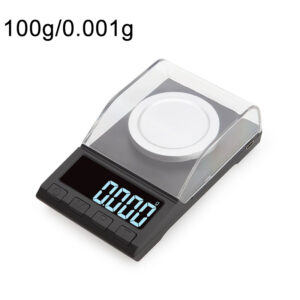 100g/50g/20g/10g 0.001g Precision Digital Scale Portable Mini Jewelry Gold Lab Weight Milligram Scale Electronic Balance Scale