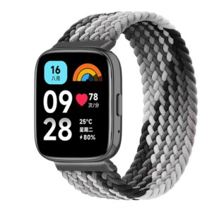 Braided Solo Loop Strap For Redmi Watch 3 lite Nylon Band For Xiaomi Watch3 Active Wristband Elastic Weave Bracelet Correa Belt