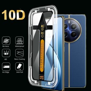 Fast Installation Tempered Glass for Realme 12 11 10 Pro Plus + 12Pro+ Screen Protector Protective Glass