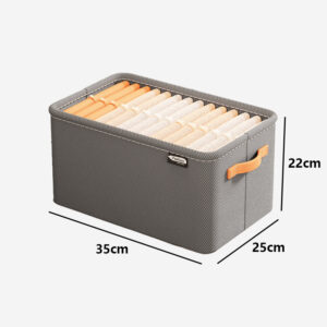 Clothes Organizer Trousers Clothes Jeans Storage Box Underwear Bra Socks Artifact Compartment Box Wardrobe Clothes Organizer