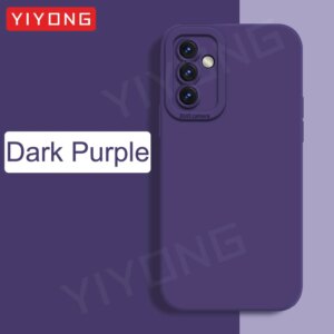 For Samsung A54 A55 Case YIYONG Original Liquid Silicone Soft Cover For Samsung Galaxy A55 A54 A53 A52 5G A 55 54 53 Phone Cases