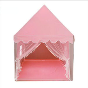 Portable Kids Tent Children’s Tent Folding Tipi Baby Play House Large Girls Pink Princess Party Castle Child Room Decor Foldable