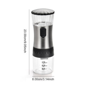Electric Burr Coffee Grinder Adjustable Burr Mill Conical Coffee Bean Grinding with USB Charge Ceramic Grinding Coffee Beans