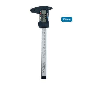 100mm 150mm Electronic Digital Caliper 6 Inch Carbon Fiber Vernier Caliper Gauge Micrometer Measuring Tool Digital Ruler