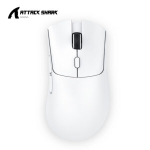 Attack Shark R1 Bluetooth Mouse,18000dpi,PAW3311,Wiredless Tri-mode Connection, Macro Gaming Mouse