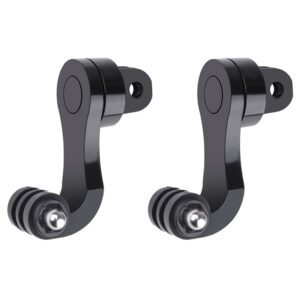 360┬░ Vertical Bracket Adapter for GoPro Hero 11 10 9 Yi DJI SJCAM Motorcycle Helmet Chin Stand Mount Holder Camera Accessories