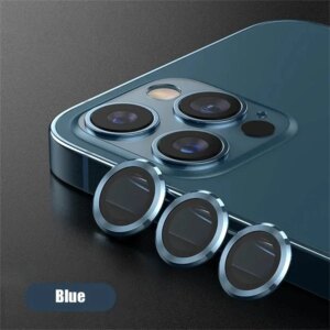 3-2pcs Camera Lens Protector For iPhone 12 13 14 15 Pro Max 13 Mini Metal Ring Protector Glass Camera Lens For iPhone 14 Pro Max