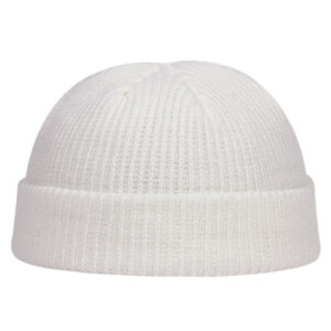 Autumn Winter Melon Cap Men women Knitted Hat Beanie Skullcap Sailor Caps Cuff Short Brimless Retro Navy Style Hats casquette