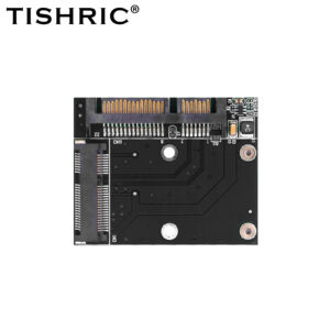 TISHRIC M.2 MSATA SSD To 2.5 SATA Adapter M2 Mini PCI SSD Converter Riser Card Module Board For PC Laptop Add On Card Up To 6Gps