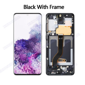 TESTED OLED Screen For Samsung Galaxy S20 Plus LCD Display For Samsung S20+ G985F/DS G986B Display LCD Touch Screen With Frame
