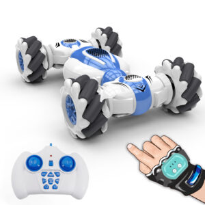 4WD RC Stunt Car Remote Control Watch Gesture Sensor Deformable Toy Cars All Terrain Speed 2.4GHz 360┬░Rotation Off-road Vehicle
