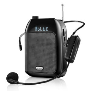 Bluetooth UHF Wireless Voice Amplifier Portable For Teaching Lecture Tour Guide Promotion U-Disk Megaphone Microphone Speaker