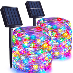 Solar LED String Lights Outdoor Waterproof Festoon Garden Decor Christmas Fairy Garland String Lights