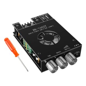 ZK-1602T TDA7498E Bluetooth 5.0 Subwoofer Amplifier Board 2*100W 2.0 Channel High Power USB Audio Stereo Amplifier Board AMP