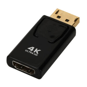 4K Display Port to HDMI-Compatible Adapter Male to Female DP to HDMI-Compatible Video Audio HD Cable for PC TV Laptop Projector