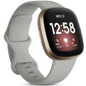 silicone Strap for Fitbit Versa 4 3 Sense 2 band Smartwatch Accessories replacment wristband Sport Bracelet Fitbit Versa 3 Strap