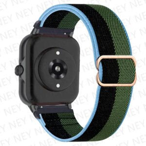 Nylon Elastic band For Amazfit gts-gtr 4-3-2-2e-mini-pro-Stratos Bohemian Shiny Pride bracelet bip-U-pro-S-lite 20mm 22mm Strap