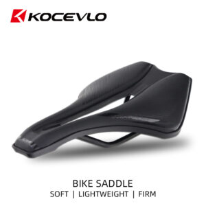 KOCEVLO Bicycle Seat Saddle Mtb Road Bike Steel Saddles Mountain Bike Racing Saddle Pu Breathable Soft Comfortable Cushion