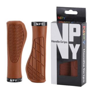 Bicycle Handlebar Grips Rubber MTB Grips Lock-on Grip Shockproof Anti-slip Mountain Bike Handles Cover Cuff BMX Bike Accessories