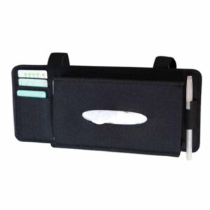 2023 Creative Car Sunshade Tissue Box Paper Towel Bag Multi – Function Felt Car Hanging Seat Car Interior Storage Box Supplies