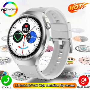 For Huawei GT4 PRO Smart Watch Men Watch 4 Pro AMOLED HD Screen Bluetooth Call GPS Track NFC Heart Rate SmartWatch 2024 New