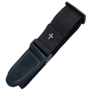 Electric Guitar Strap Acoustic Folk Guitarra Belt Straps Vintage Cross Personality Guitar Straps Pick Pocket Guitar Accessories