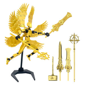 Titan 13 With Wings Figure Toys Lucky T13 Joint Movable Action Figuras 3D Printed Multi-Articular Robot Toys For Kids Gifts 13cm