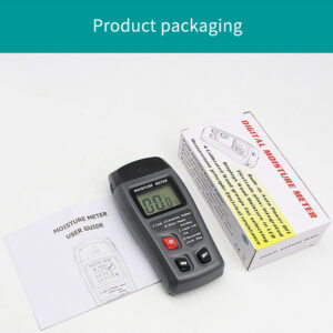 NEW Digital Wood Moisture Meter Professional Timber Damp Tester Handheld Hygrometer Lumber Detector EMT01 with HD LCD Display