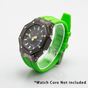 Transparent Mod Kit Rubber Strap Case Adapter for g shock GA2100 GAB2100 Rubber Band for 2100 Replacement Strap