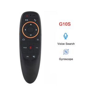 GAMINJA G10S Air Mouse Voice Remote Control 2.4G Wireless Gyroscope IR Learning for H96 MAX X88 PRO X96 MAX Android TV Box HK1