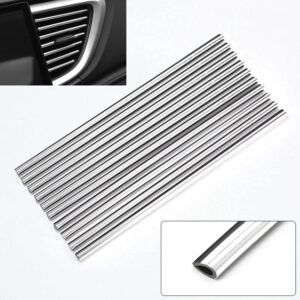 10PCS 20cm Car Air Conditioner Outlet Decorative U Shape Moulding Trim Decor Strips Car Styling Car Door Edge Corner Protector