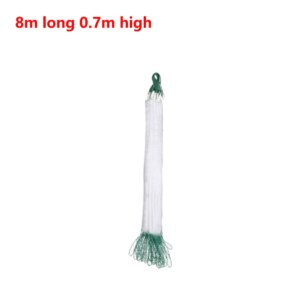 8/15/20/30m Fishing Net Nylon Fish Network Hand Cast 3-Layer Monofilament Gill Net Float Trap Single Mesh Netting Tackle Tool