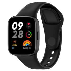 Silicone Strap for Xiaomi Mi Watch 3 Watch Band for Redmi Watch 3 Wrist Redmi Watch 3 Bracelet Smart Replacement Watchband