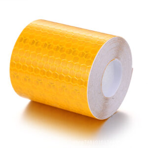 Car Sticker Safety Warning Tape High Visibility Self Adhesive Waterproof White Red Yellow Blue Bike Reflective Sticker accesorry