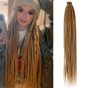 24 inch 5 strands per package handmade synthethic fiber reggae style dreadlocks braiding hair
